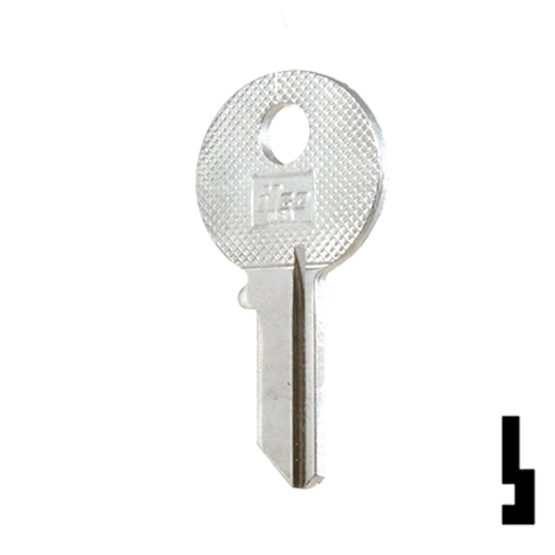 Uncut Key Blank | Abus Padlock | AB22 Padlock Key Ilco