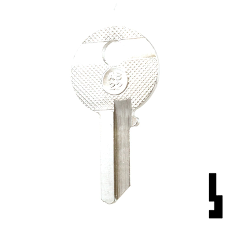 Uncut Key Blank | Abus Padlock | AB22 Padlock Key Ilco