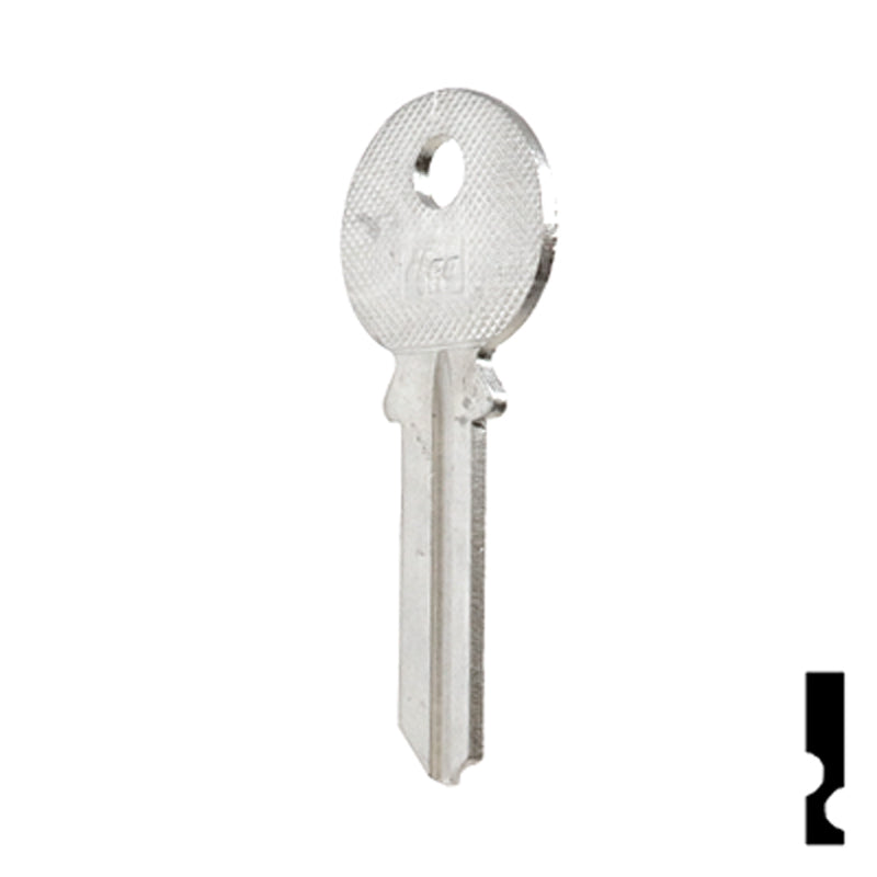 Uncut Key Blank | Abus Padlock | AB3 Padlock Key Ilco
