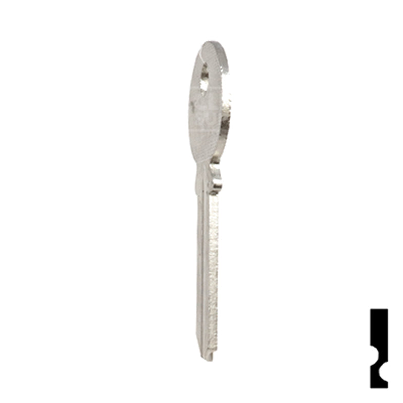 Uncut Key Blank | Abus Padlock | AB3 Padlock Key Ilco