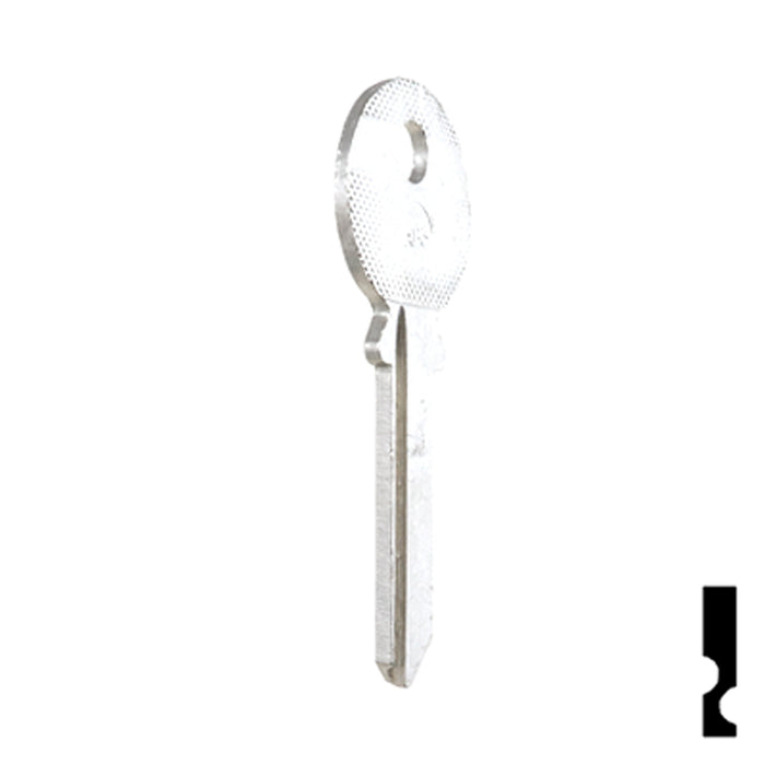 Uncut Key Blank | Abus Padlock | AB3 Padlock Key Ilco
