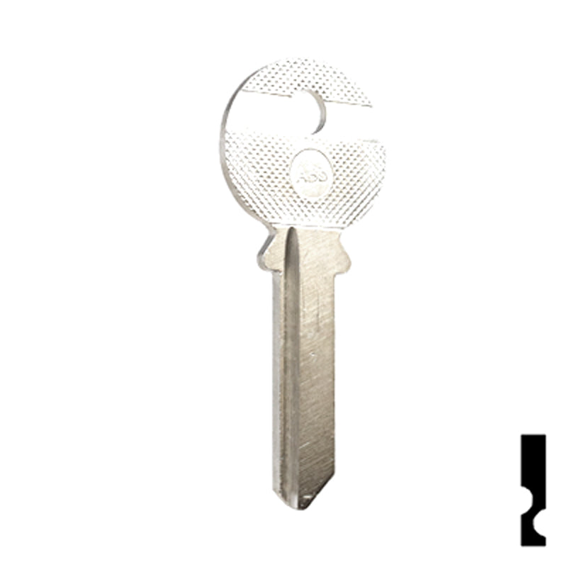 Uncut Key Blank | Abus Padlock | AB3 Padlock Key Ilco