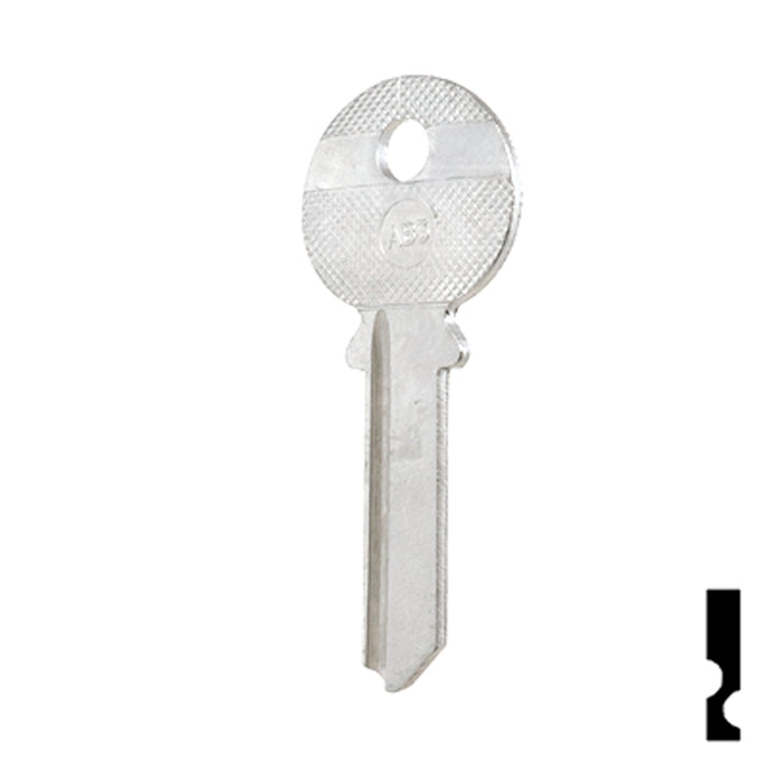 Uncut Key Blank | Abus Padlock | AB3 Padlock Key Ilco