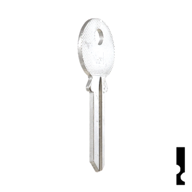 Uncut Key Blank | Abus Padlock | AB3 Padlock Key Ilco