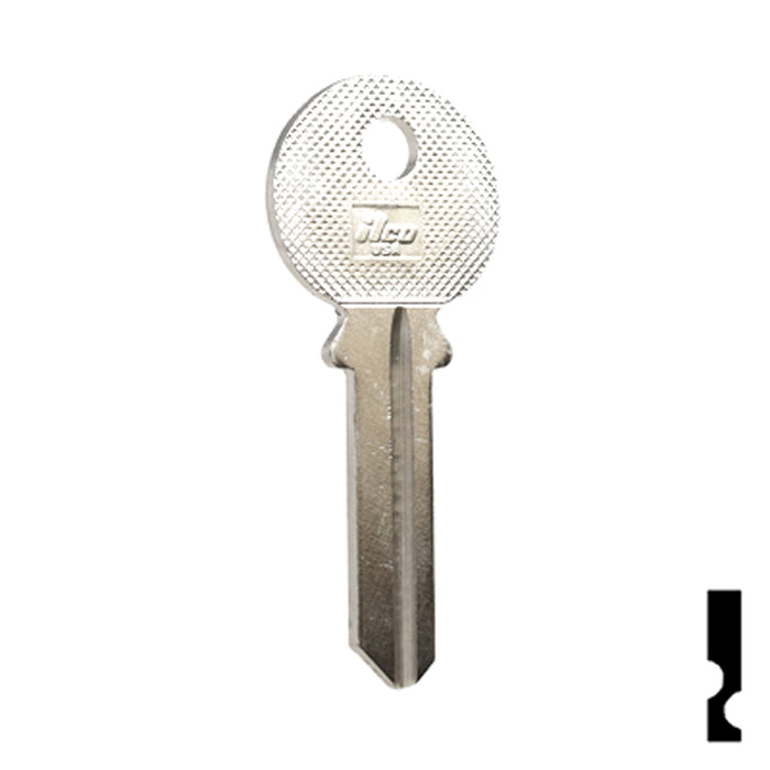 Uncut Key Blank | Abus Padlock | AB3 Padlock Key Ilco
