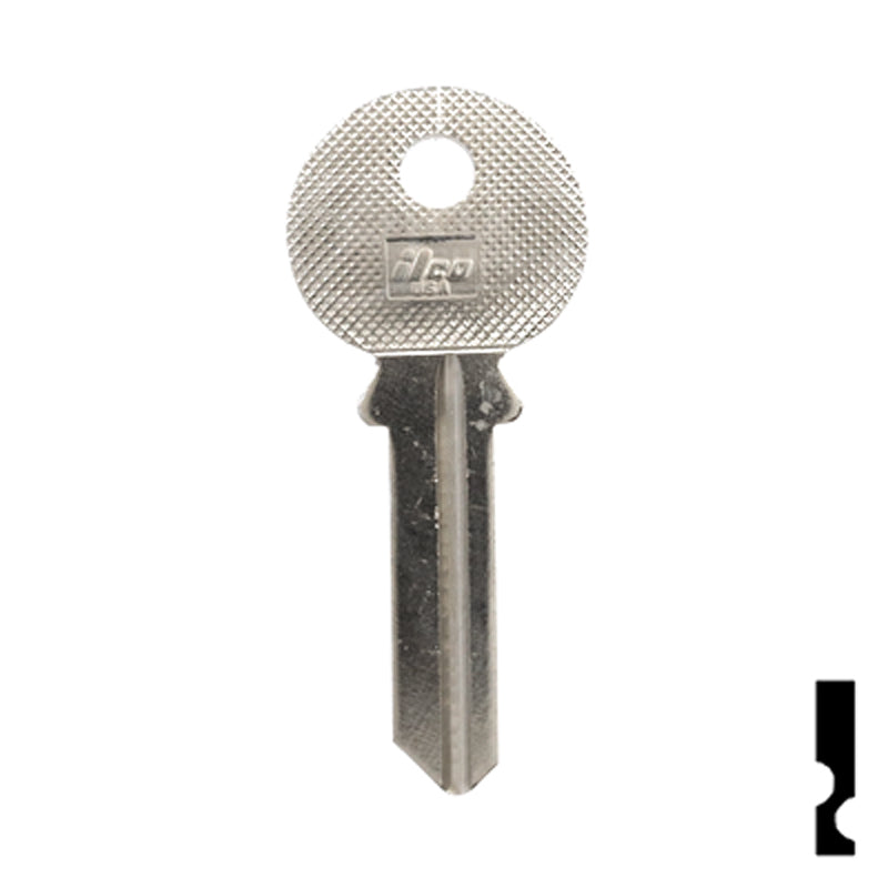 Uncut Key Blank | Abus Padlock | AB3 Padlock Key Ilco