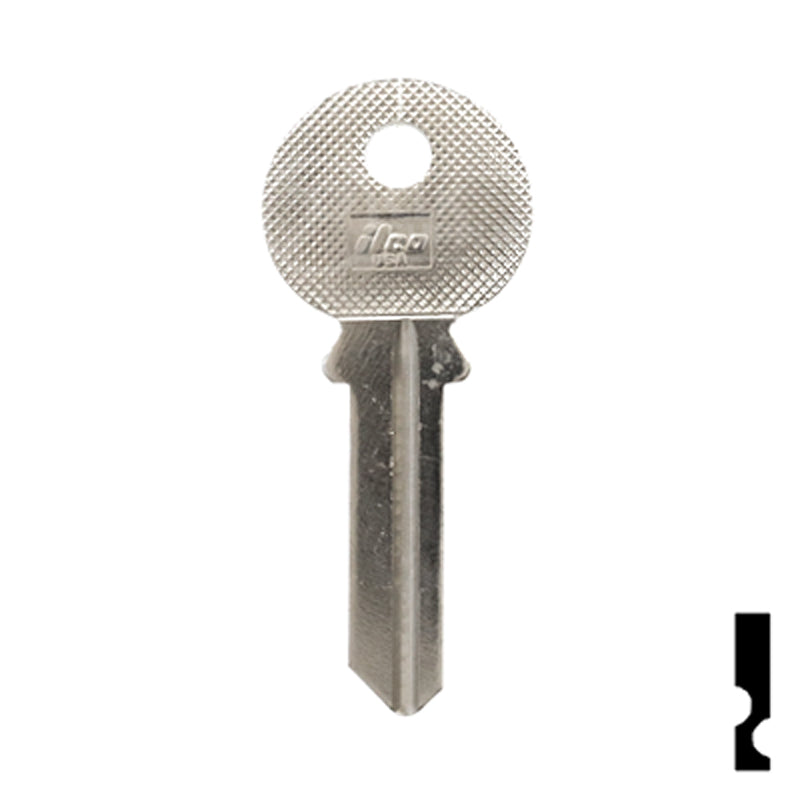 Uncut Key Blank | Abus Padlock | AB3 Padlock Key Ilco