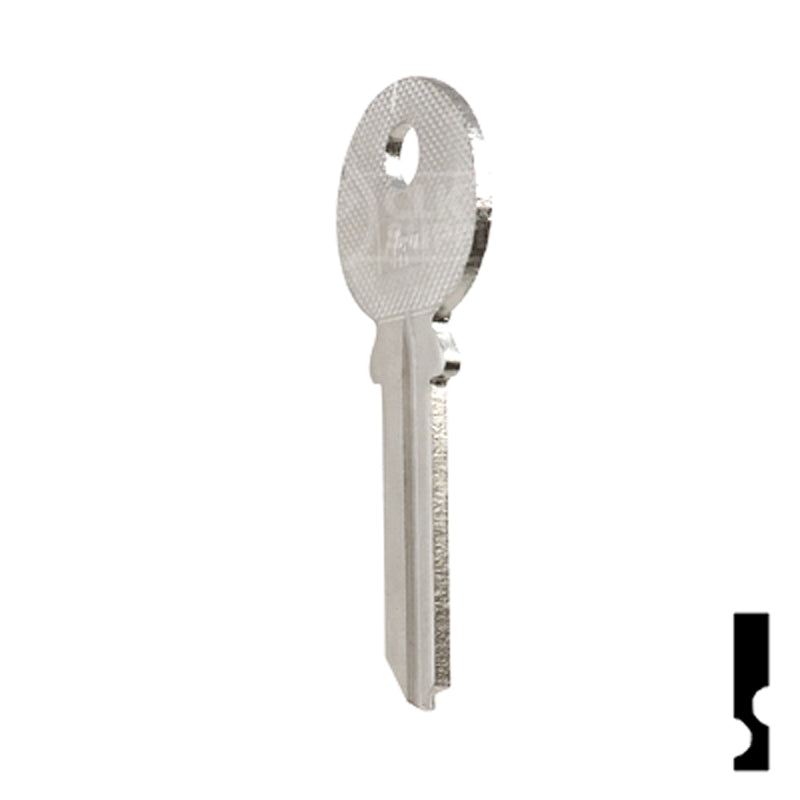 Uncut Key Blank | Abus Padlock | AB4 Padlock Key Ilco