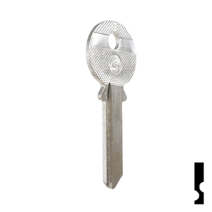 Uncut Key Blank | Abus Padlock | AB4 Padlock Key Ilco