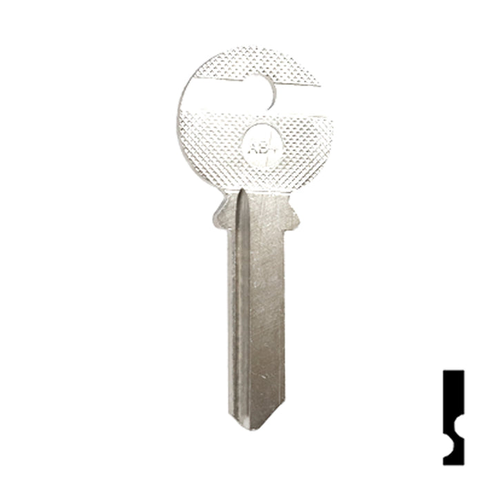 Uncut Key Blank | Abus Padlock | AB4 Padlock Key Ilco