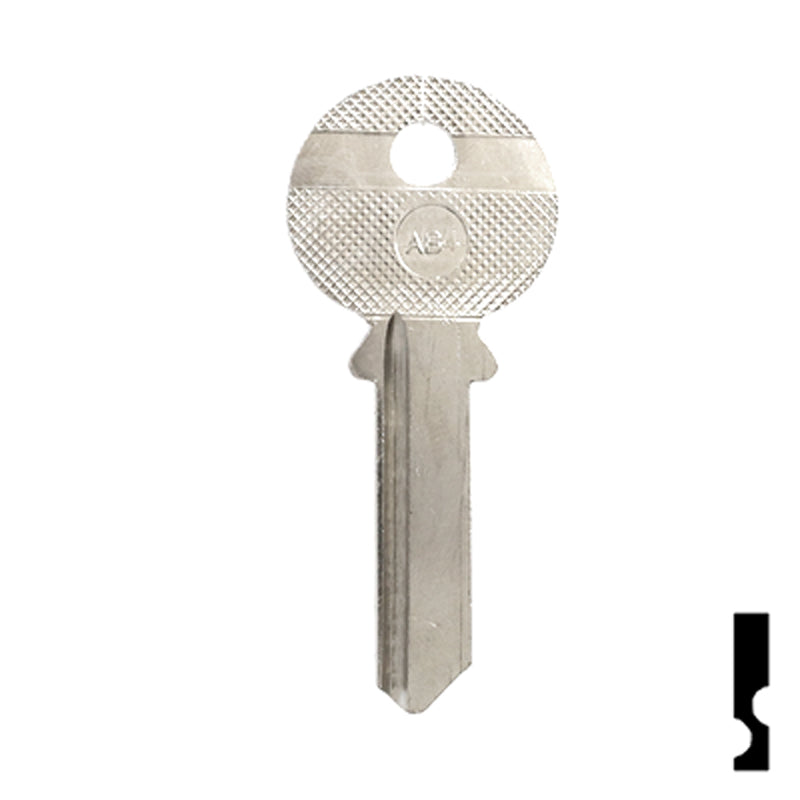 Uncut Key Blank | Abus Padlock | AB4 Padlock Key Ilco