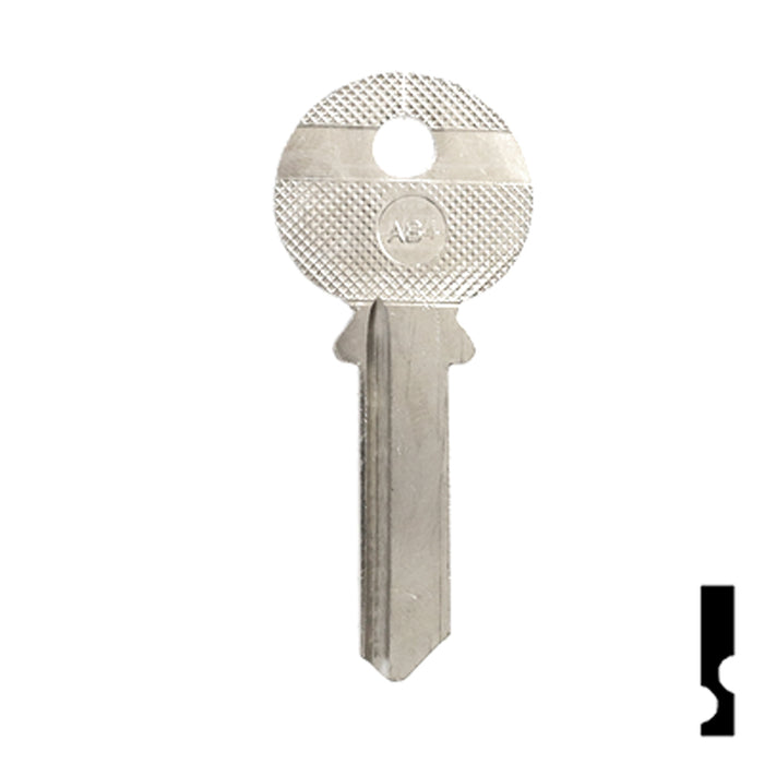 Uncut Key Blank | Abus Padlock | AB4 Padlock Key Ilco