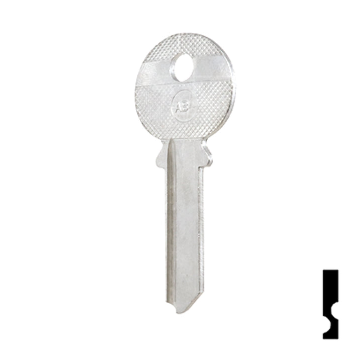 Uncut Key Blank | Abus Padlock | AB4 Padlock Key Ilco