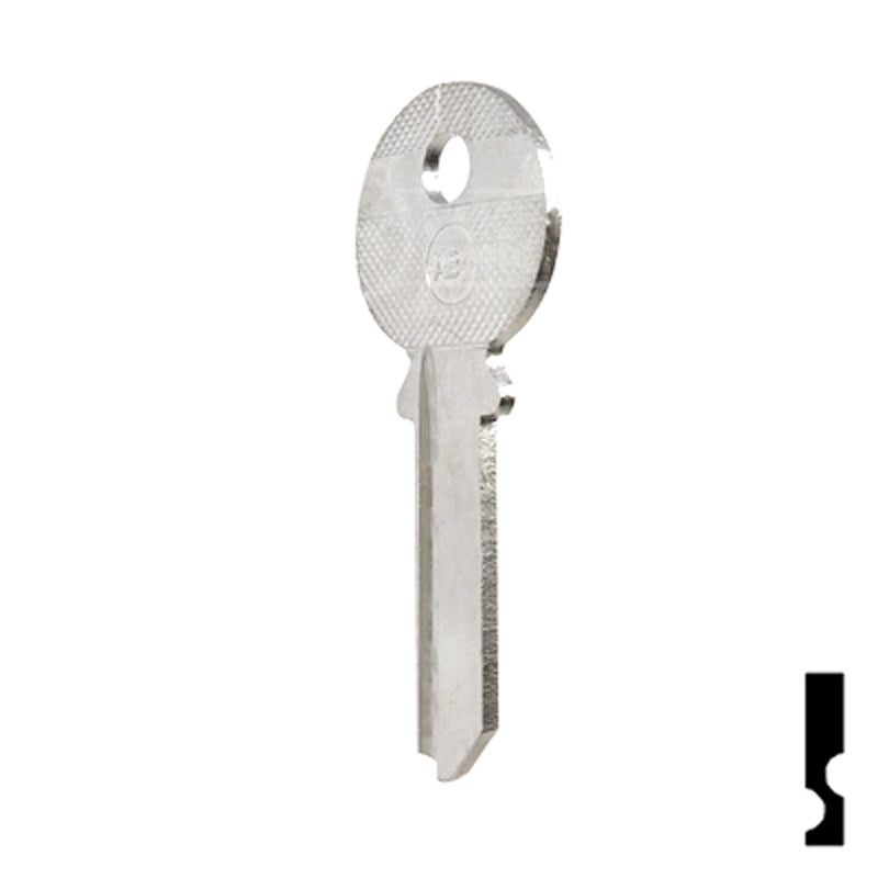 Uncut Key Blank | Abus Padlock | AB4 Padlock Key Ilco