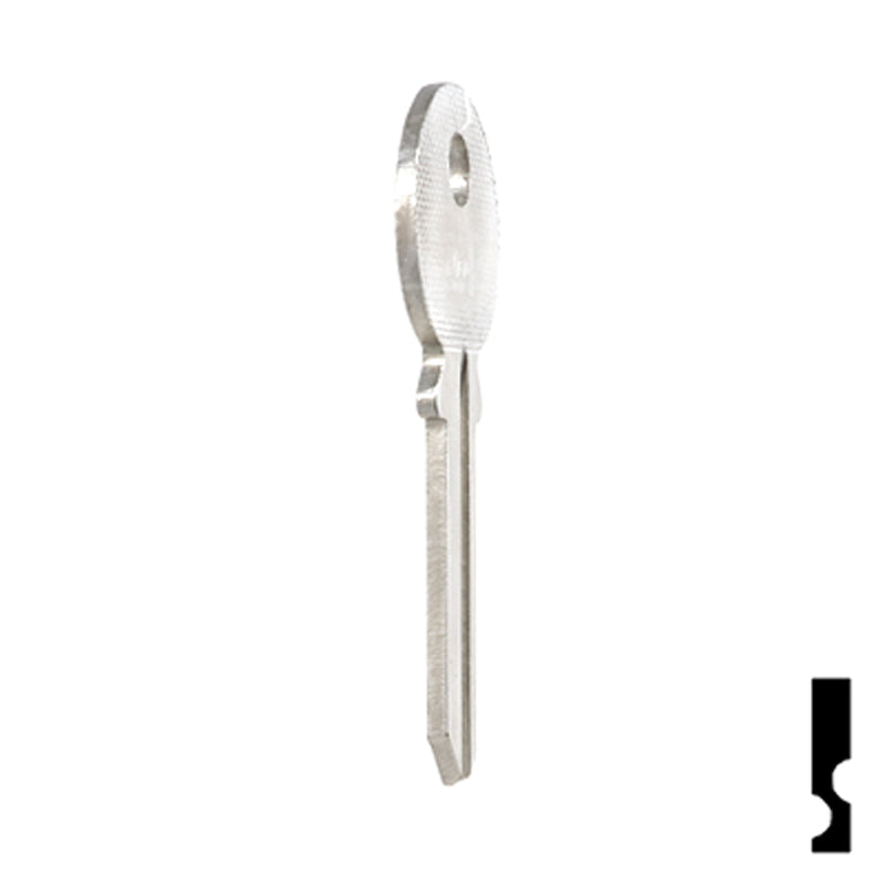 Uncut Key Blank | Abus Padlock | AB4 Padlock Key Ilco