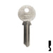 Uncut Key Blank | Abus Padlock | AB4 Padlock Key Ilco