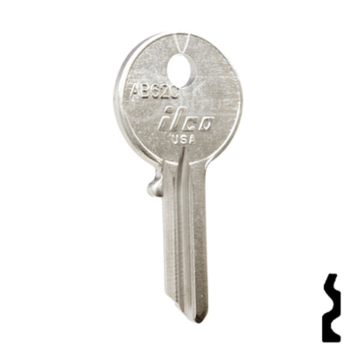 Uncut Key Blank | Abus Padlock | AB62C Padlock Key Ilco