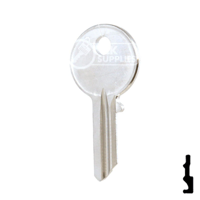 Uncut Key Blank | Abus Padlock | AB62CR Padlock Key Ilco