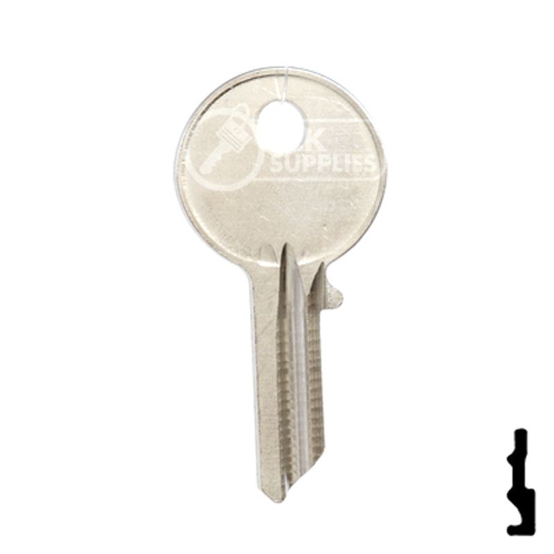 Uncut Key Blank | Abus Padlock | AB62CR Padlock Key Ilco