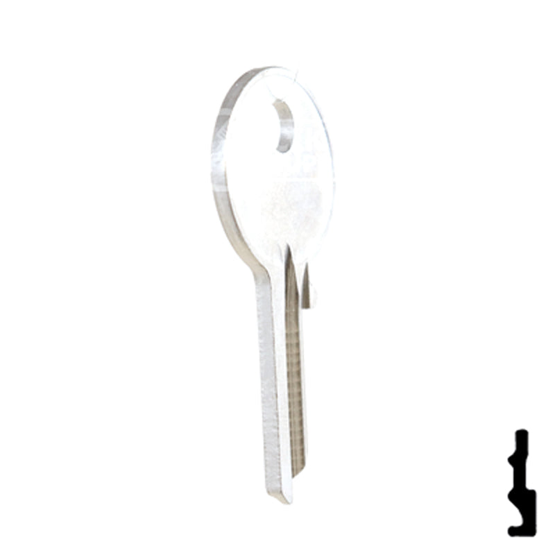 Uncut Key Blank | Abus Padlock | AB62CR Padlock Key Ilco