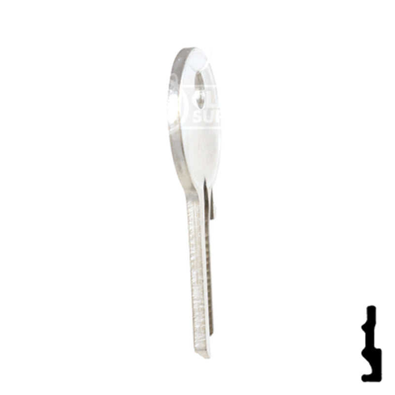 Uncut Key Blank | Abus Padlock | AB62CR Padlock Key Ilco