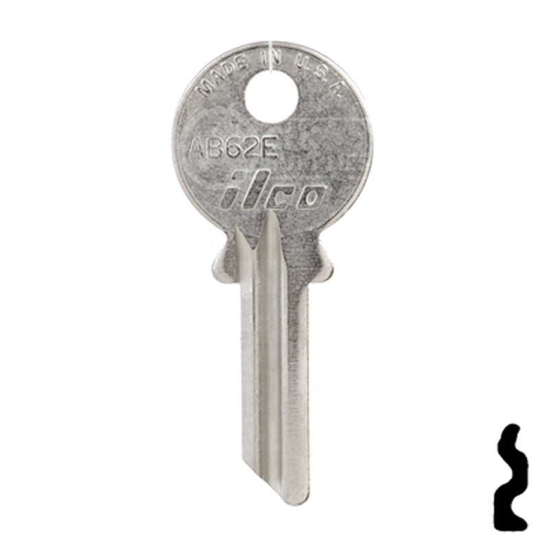 Uncut Key Blank | Abus Padlock | AB62E Padlock Key Ilco