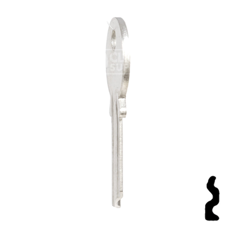 Uncut Key Blank | Abus Padlock | AB62E Padlock Key Ilco