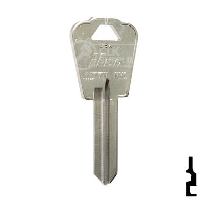 Uncut Key Blank | American Lock | 11177N, NH1 Padlock Key Ilco