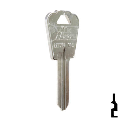 Uncut Key Blank | American Lock | 11177N, NH1 Padlock Key Ilco