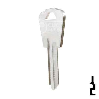 Uncut Key Blank | American Lock | 11177N, NH1 Padlock Key Ilco