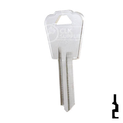 Uncut Key Blank | American Lock | 11177N, NH1 Padlock Key Ilco