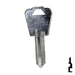 Uncut Key Blank | American Lock | 11177N, NH1 Padlock Key Ilco