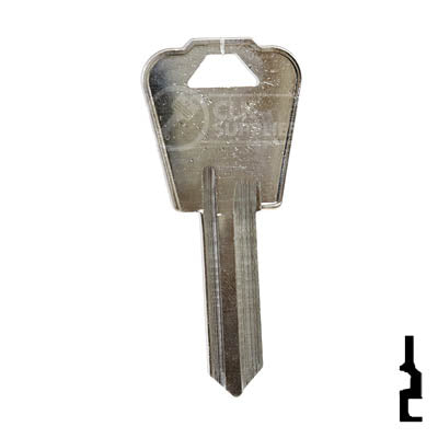 Uncut Key Blank | American Lock | 11177N, NH1 Padlock Key Ilco