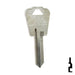 Uncut Key Blank | American Lock | 11177N, NH1 Padlock Key Ilco