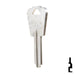 Uncut Key Blank | American Lock | 11177N, NH1 Padlock Key Ilco