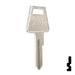 Uncut  Key Blank | American Padlock | 1045L, AM3L Padlock Key Ilco