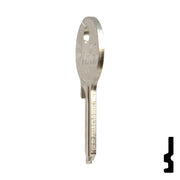 Uncut Key Blank | American Padlock | 1046, AM3, JU-1 Padlock Key Ilco