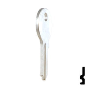 Uncut Key Blank | American Padlock | 1046, AM3, JU-1 Padlock Key Ilco
