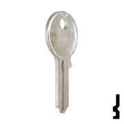 Uncut Key Blank | American Padlock | 1046, AM3, JU-1 Padlock Key Ilco
