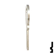Uncut Key Blank | American Padlock | 1046, AM3, JU-1 Padlock Key Ilco