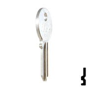 Uncut Key Blank | American Padlock | 1046, AM3, JU-1 Padlock Key Ilco