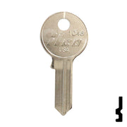 Uncut Key Blank | American Padlock | 1046, AM3, JU-1 Padlock Key Ilco
