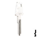 Uncut Key Blank | American Padlock | 1653, AM4 Padlock Key Ilco