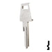 Uncut Key Blank | American Padlock | 1653, AM4 Padlock Key Ilco