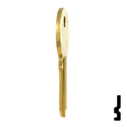 Uncut Key Blank | American Padlock | AM3JU-1-BR, 1046 Padlock Key JMA USA