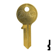Uncut Key Blank | American Padlock | AM3JU-1-BR, 1046 Padlock Key JMA USA