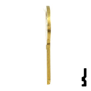 Uncut Key Blank | American Padlock | AM3JU-1-BR, 1046 Padlock Key JMA USA