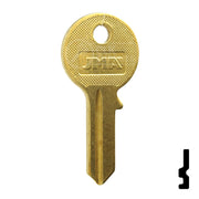 Uncut Key Blank | American Padlock | AM3JU-1-BR, 1046 Padlock Key JMA USA