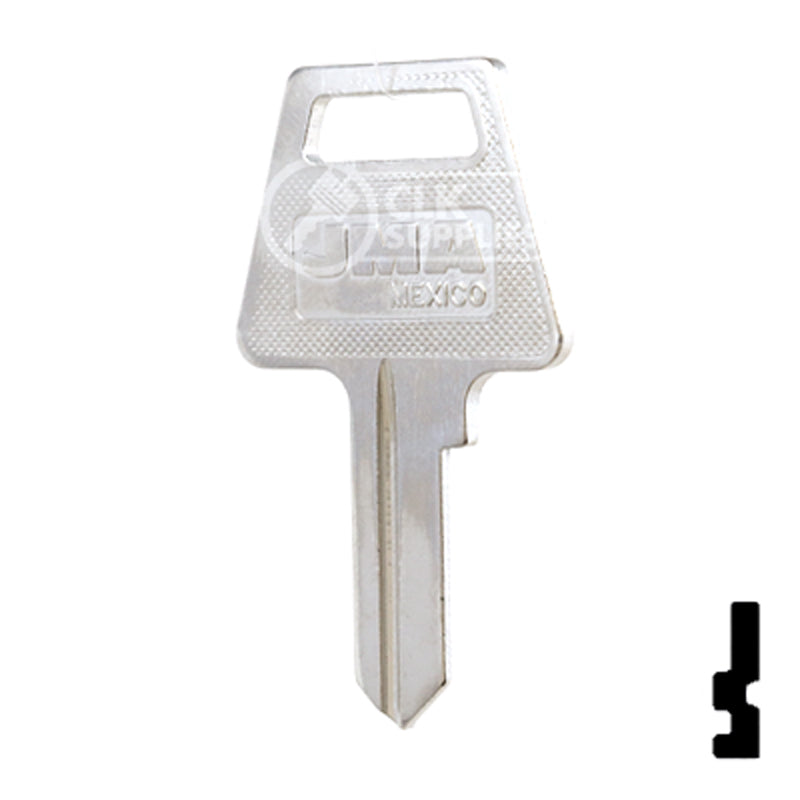 Uncut Key Blank | American Padlock | AME-1, AM3 Padlock Key JMA USA