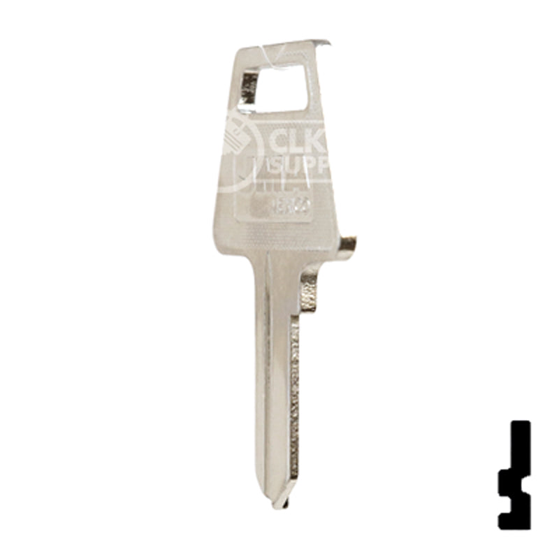 Uncut Key Blank | American Padlock | AME-1, AM3 Padlock Key JMA USA
